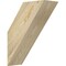 Ekena Millwork 6"W x 14"D x 18"H Traditional Rough Sawn Knee Brace, Douglas Fir BRC06X14X18TRA00RDF - alternate 1